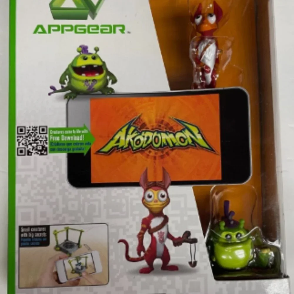 Vintage Bundle Appgear Akodomon,Foam Fighters Europe NEW